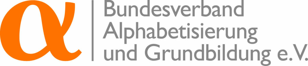 Logo des Bundesverbandes Alphabetsierung und Grundbildung e.V.